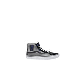 Vans Black And White Leather Sneaker -   -  Vans.